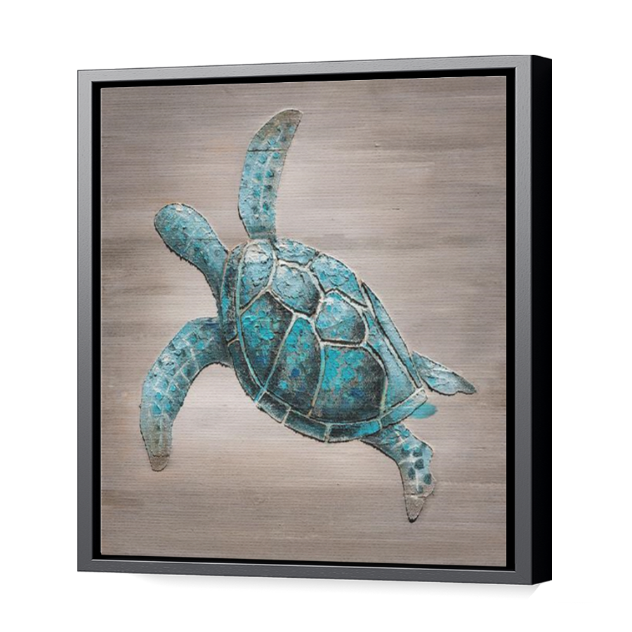 Thumbnail for Canvas - Black Floating Frame