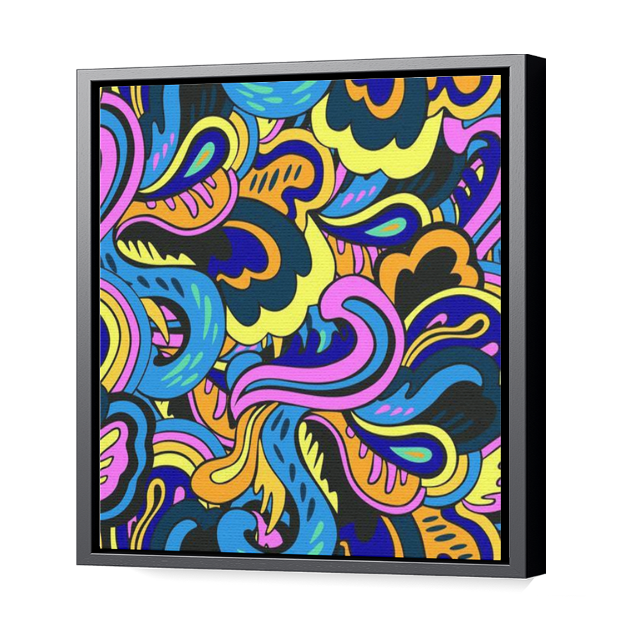Thumbnail for Canvas - Black Floating Frame