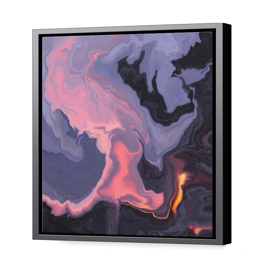 Thumbnail for Canvas - Black Floating Frame