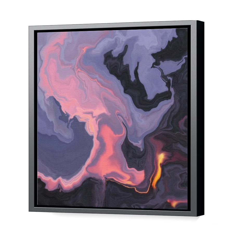 Thumbnail for Canvas - Black Floating Frame