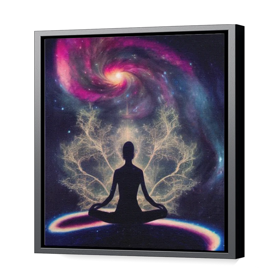 Thumbnail for Canvas - Black Floating Frame