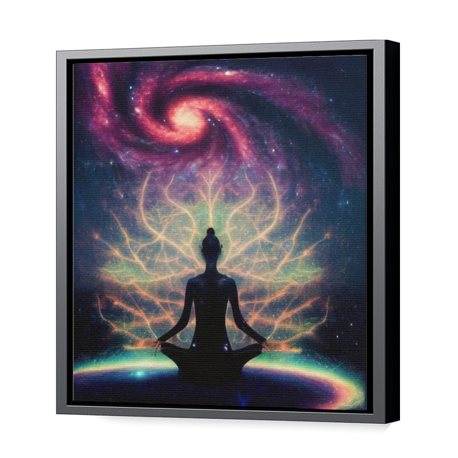 Thumbnail for Canvas - Black Floating Frame