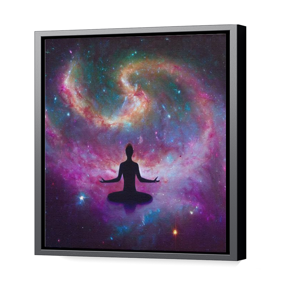 Thumbnail for Canvas - Black Floating Frame