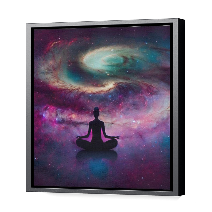 Thumbnail for Canvas - Black Floating Frame