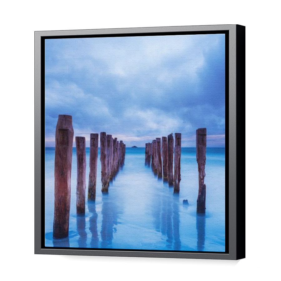 Thumbnail for Canvas - Black Floating Frame