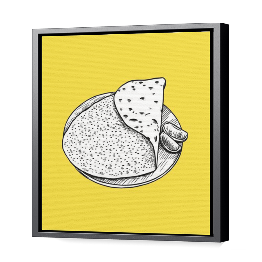 Thumbnail for Canvas - Black Floating Frame