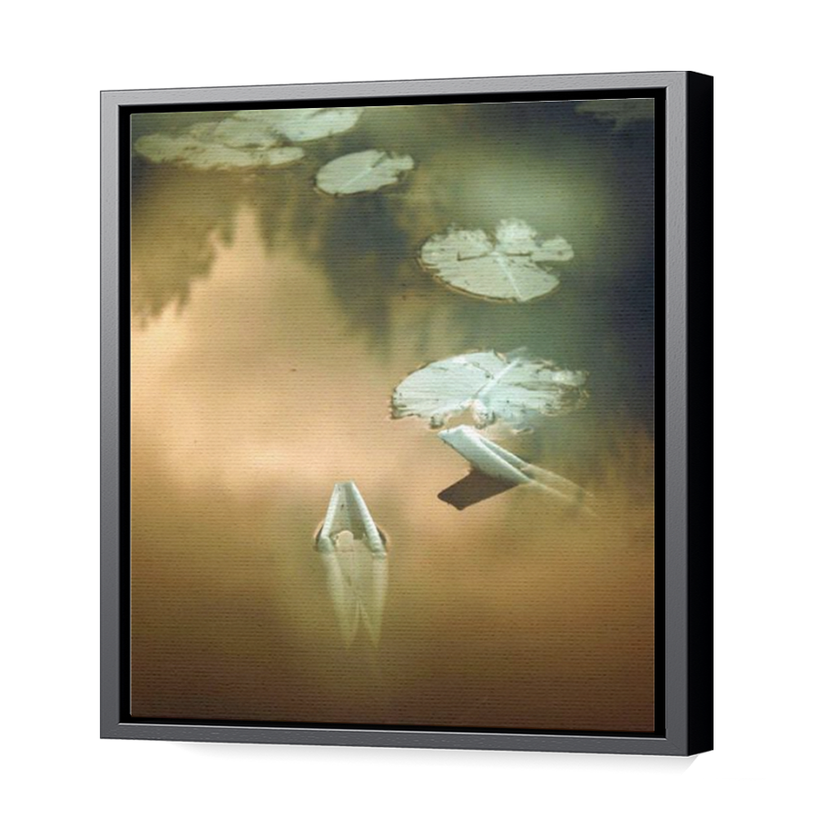 Thumbnail for Canvas - Black Floating Frame