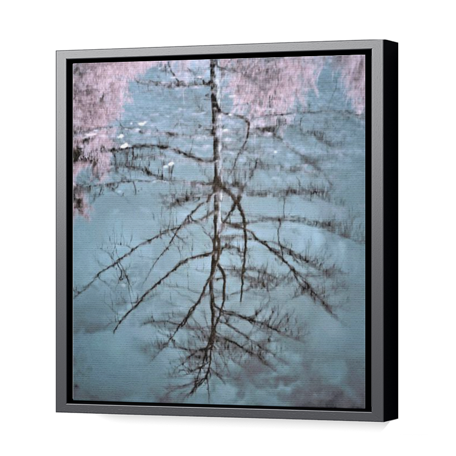 Thumbnail for Canvas - Black Floating Frame