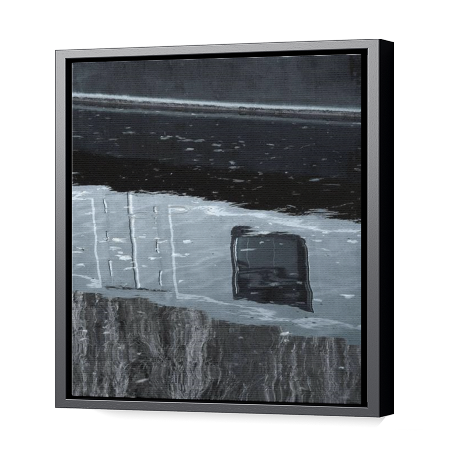 Thumbnail for Canvas - Black Floating Frame