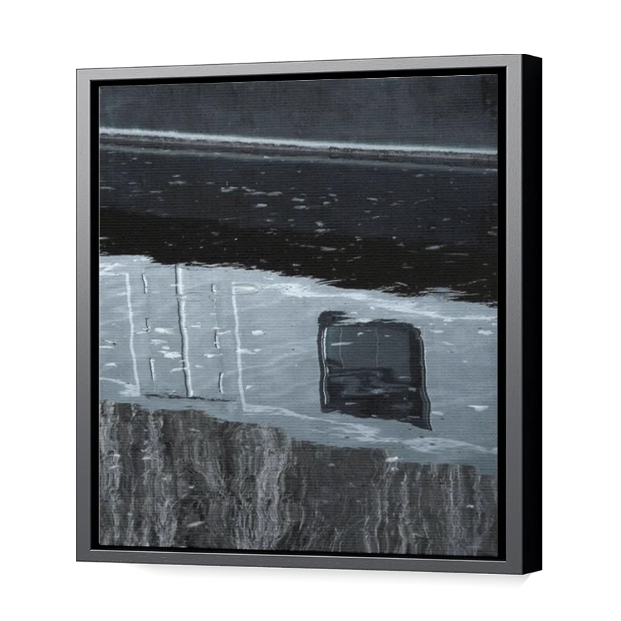 Thumbnail for Canvas - Black Floating Frame