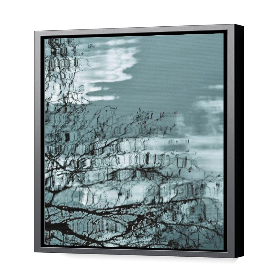 Thumbnail for Canvas - Black Floating Frame
