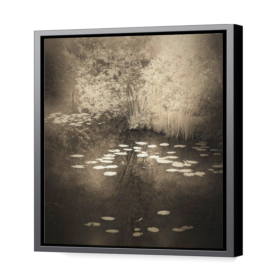 Thumbnail for Canvas - Black Floating Frame