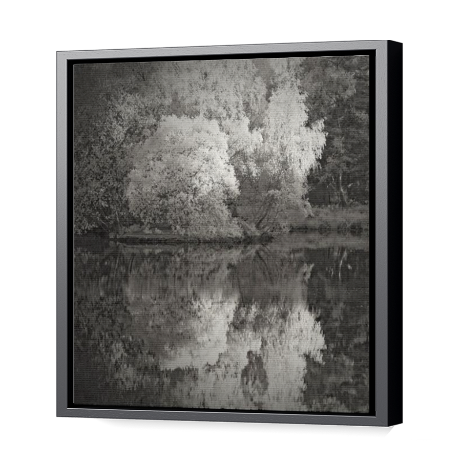Thumbnail for Canvas - Black Floating Frame