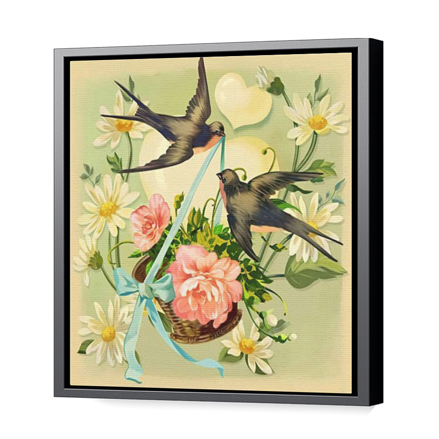 Thumbnail for Canvas - Black Floating Frame
