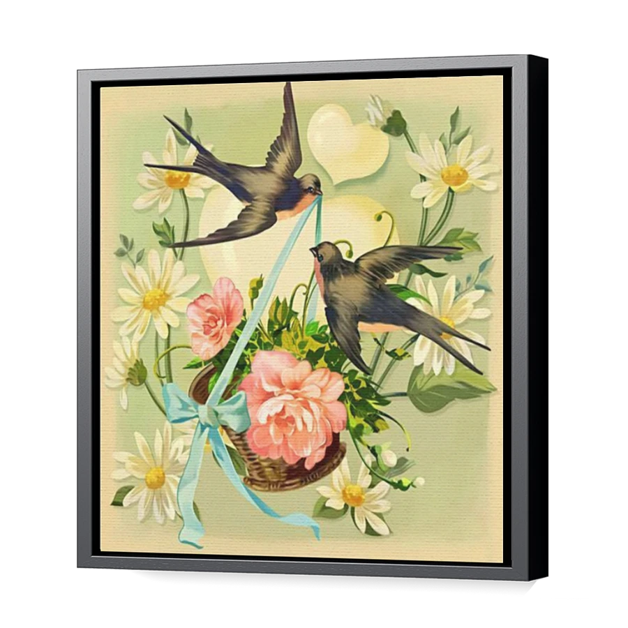 Thumbnail for Canvas - Black Floating Frame