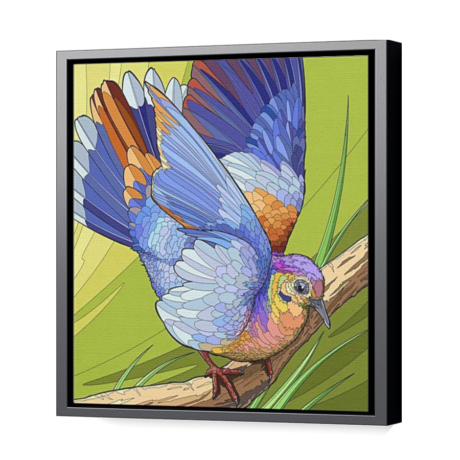 Thumbnail for Canvas - Black Floating Frame
