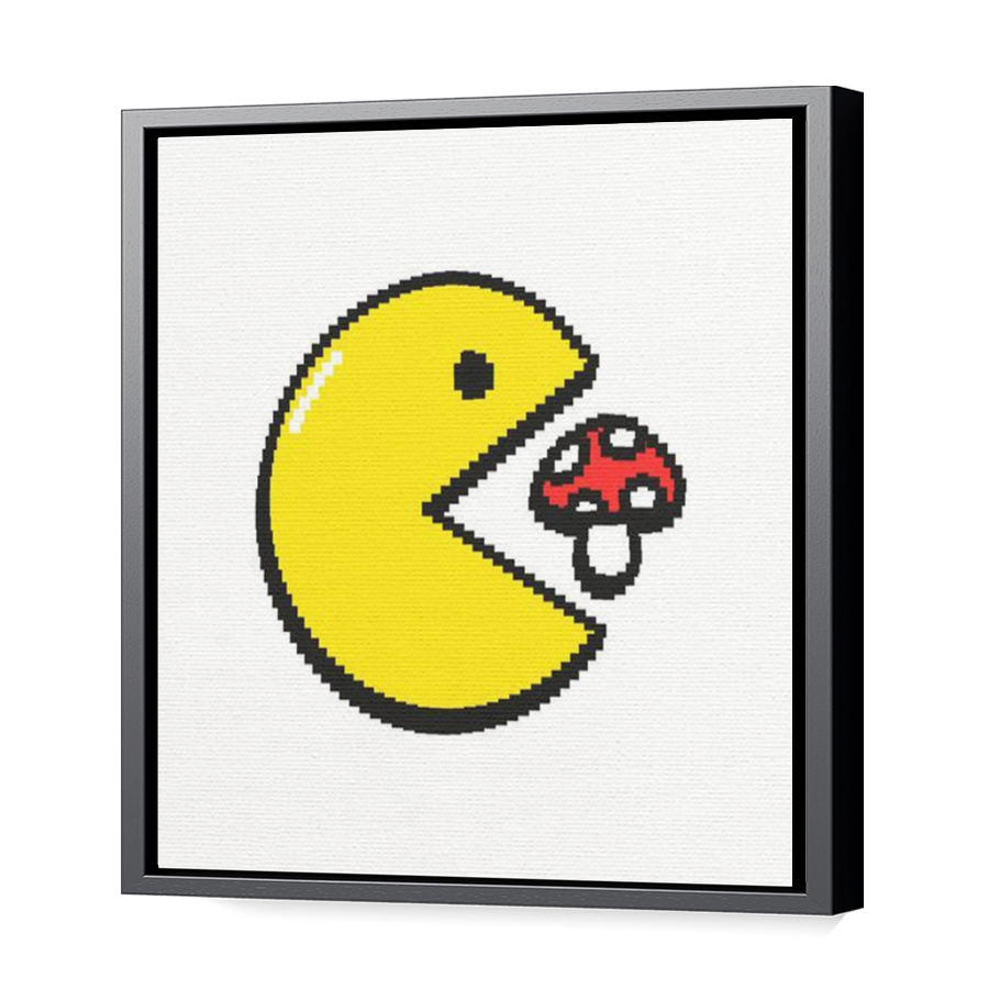 Thumbnail for Canvas - Black Floating Frame