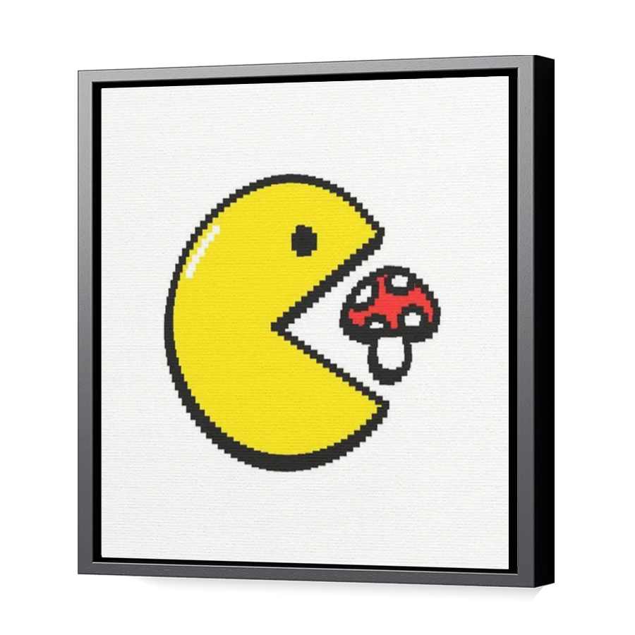 Thumbnail for Canvas - Black Floating Frame