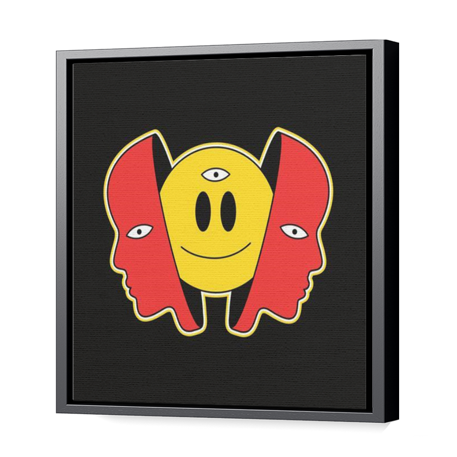Thumbnail for Canvas - Black Floating Frame