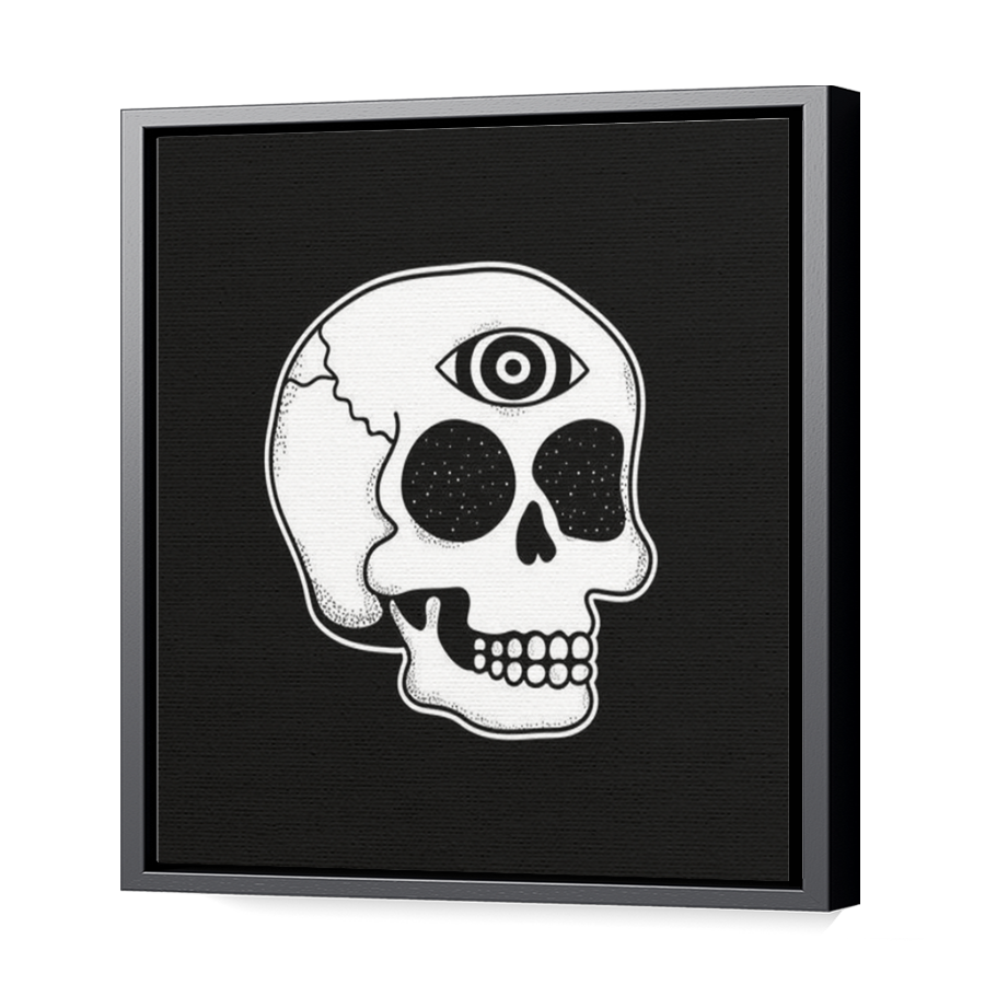 Thumbnail for Canvas - Black Floating Frame