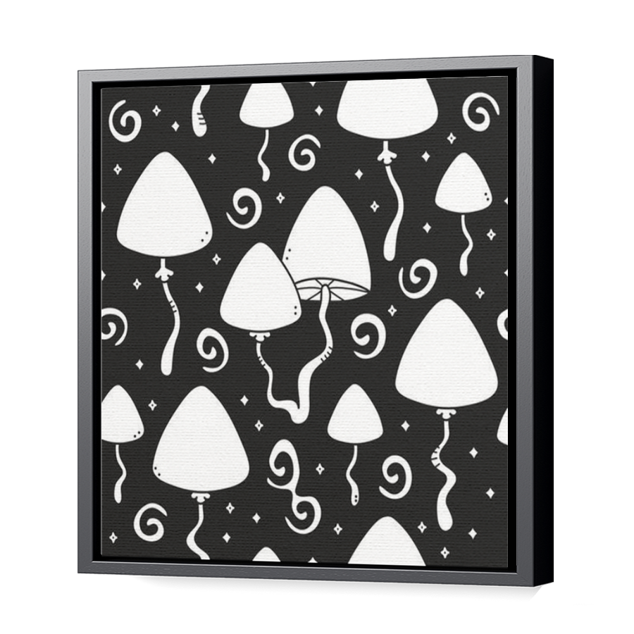 Thumbnail for Canvas - Black Floating Frame