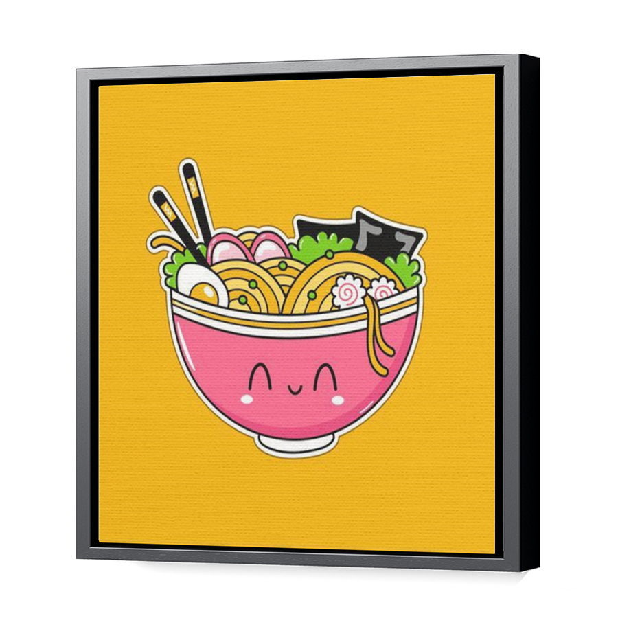 Thumbnail for Canvas - Black Floating Frame