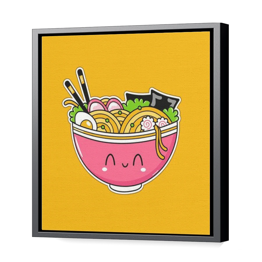 Thumbnail for Canvas - Black Floating Frame