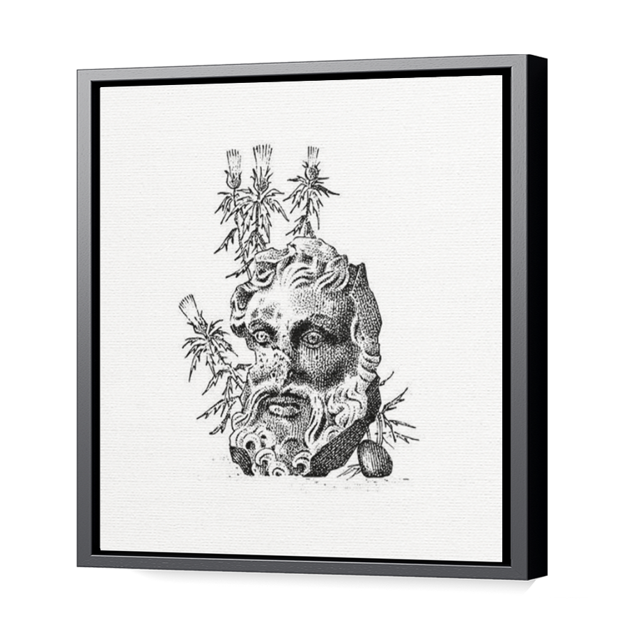 Thumbnail for Canvas - Black Floating Frame