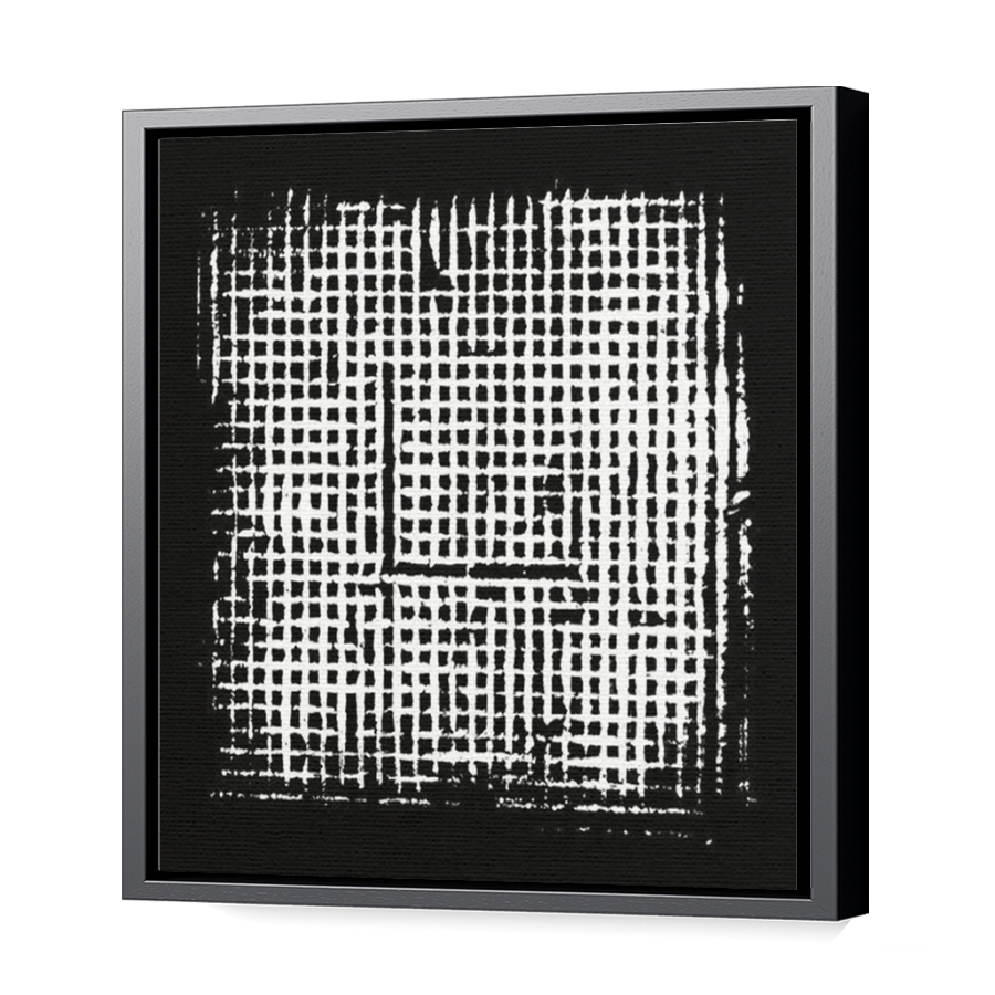 Thumbnail for Canvas - Black Floating Frame