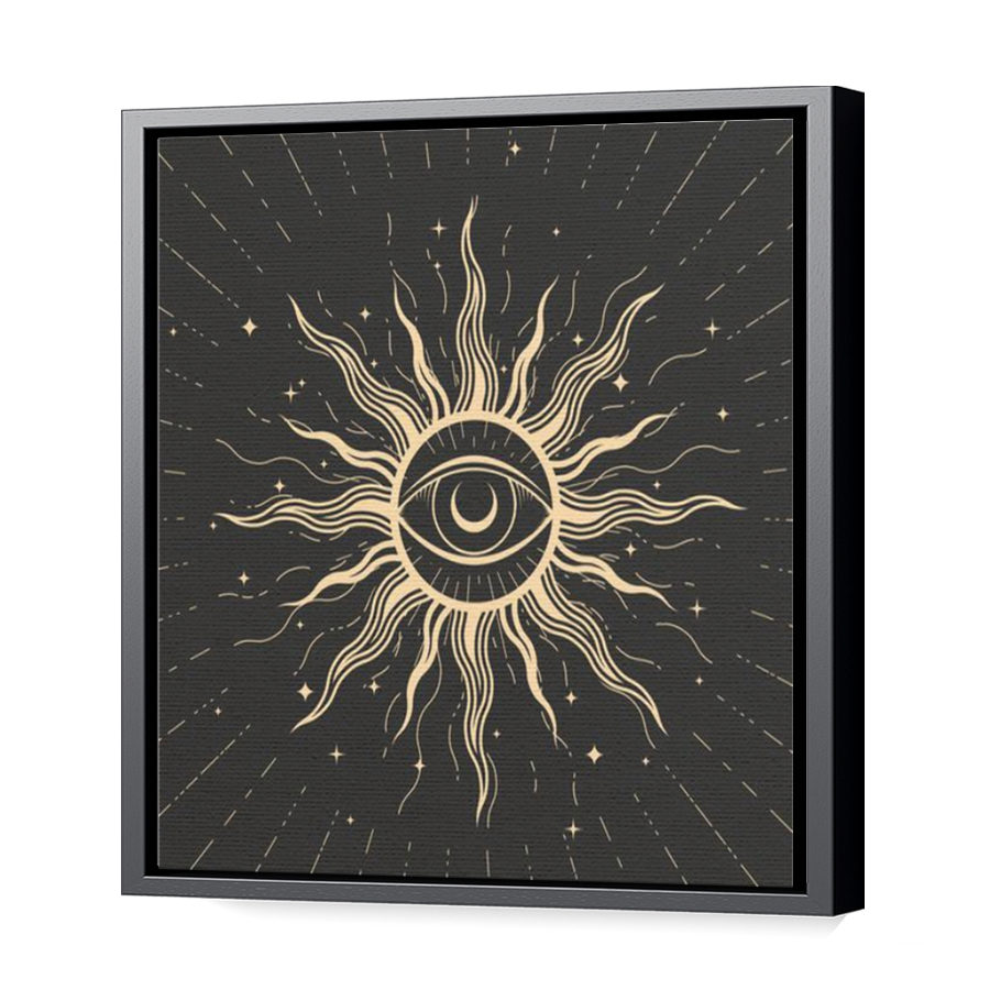 Thumbnail for Canvas - Black Floating Frame