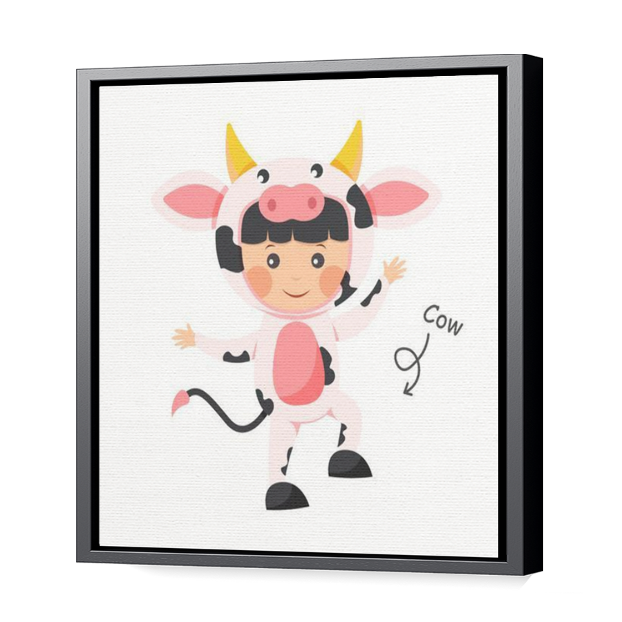 Thumbnail for Canvas - Black Floating Frame