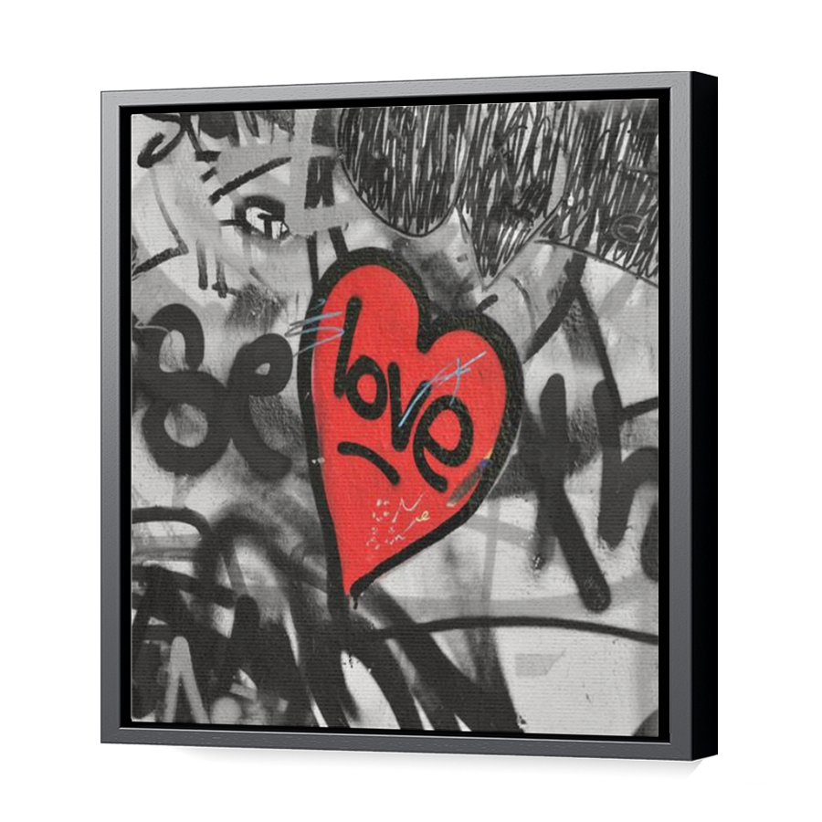 Thumbnail for Canvas - Black Floating Frame