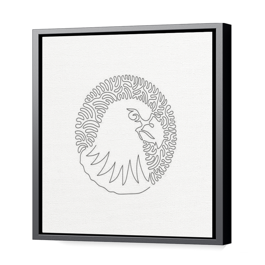 Thumbnail for Canvas - Black Floating Frame
