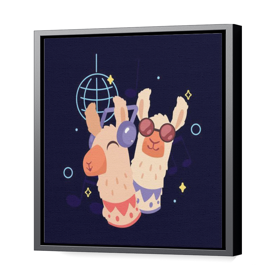 Thumbnail for Canvas - Black Floating Frame