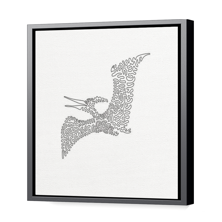 Thumbnail for Canvas - Black Floating Frame