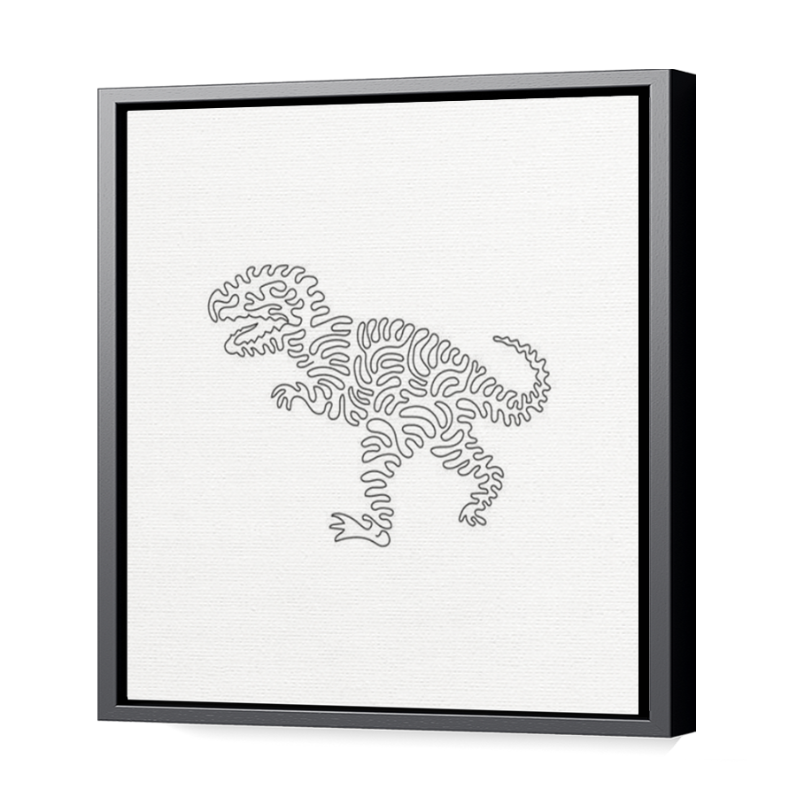 Thumbnail for Canvas - Black Floating Frame