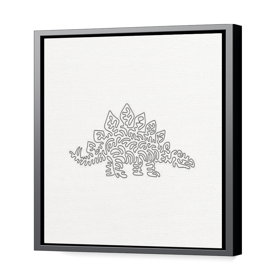 Thumbnail for Canvas - Black Floating Frame