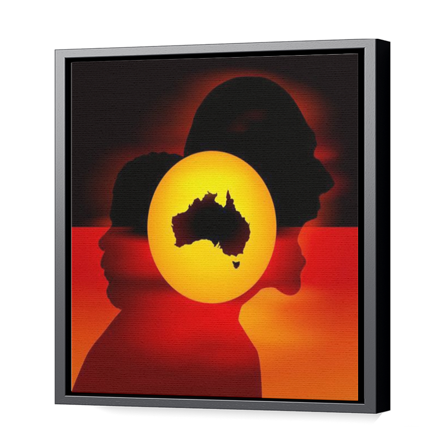 Thumbnail for Canvas - Black Floating Frame