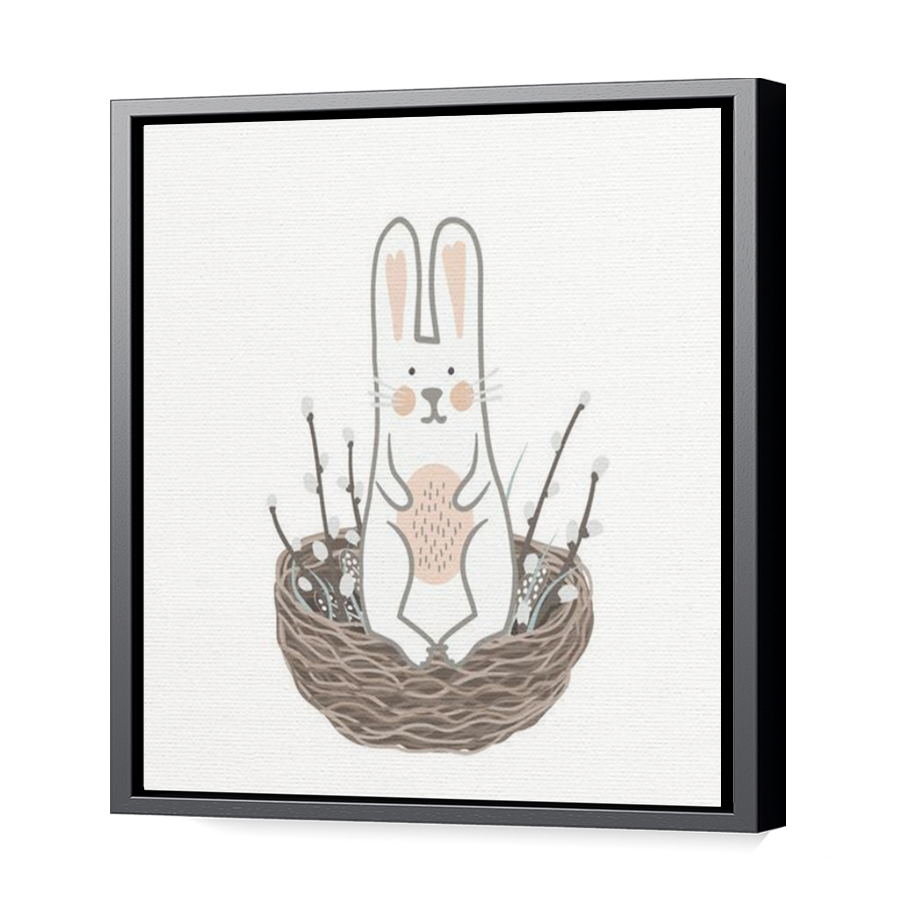 Thumbnail for Canvas - Black Floating Frame