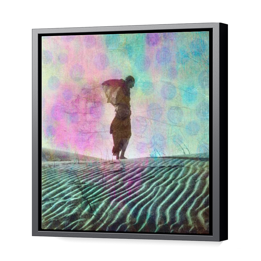 Thumbnail for Canvas - Black Floating Frame