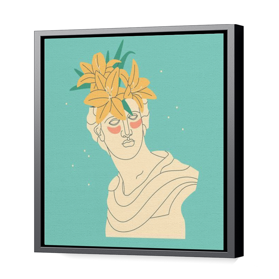 Thumbnail for Canvas - Black Floating Frame