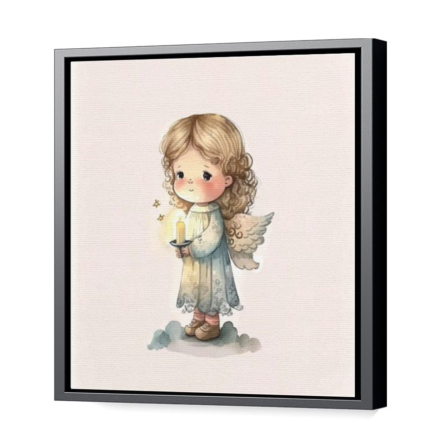 Thumbnail for Canvas - Black Floating Frame