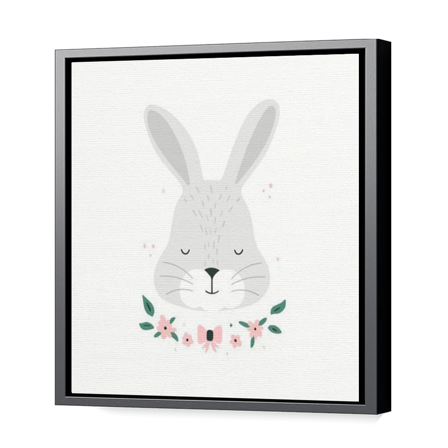 Thumbnail for Canvas - Black Floating Frame