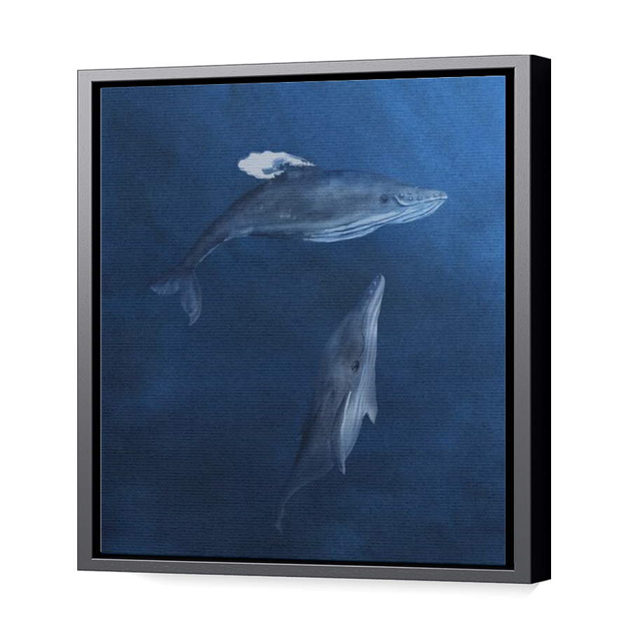 Thumbnail for Canvas - Black Floating Frame