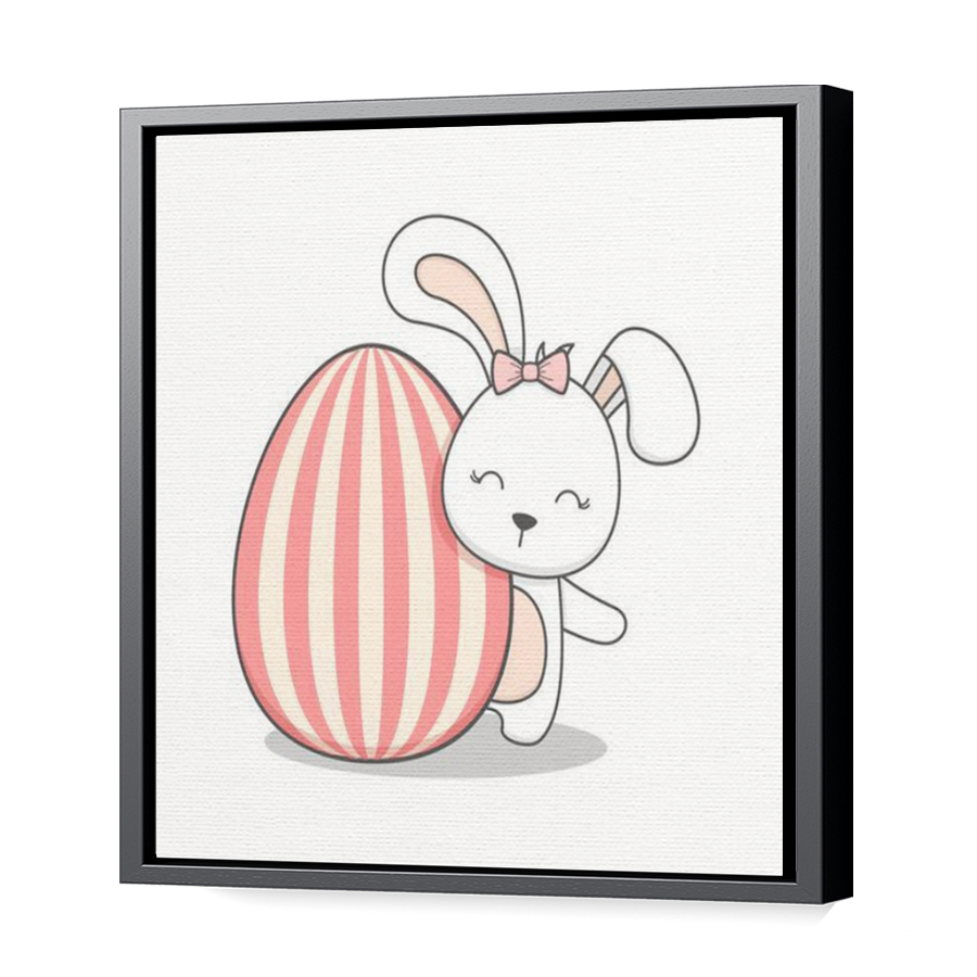 Thumbnail for Canvas - Black Floating Frame