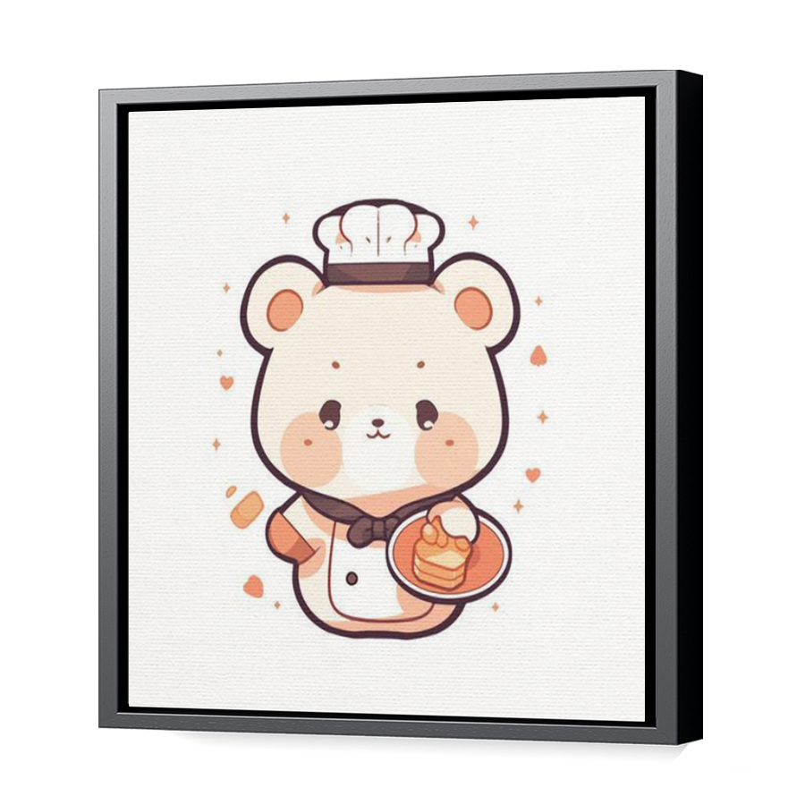 Thumbnail for Canvas - Black Floating Frame