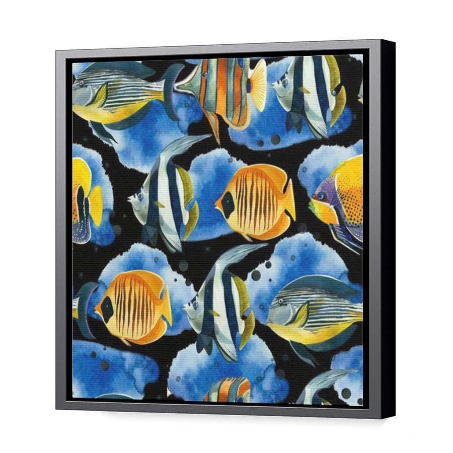 Thumbnail for Canvas - Black Floating Frame