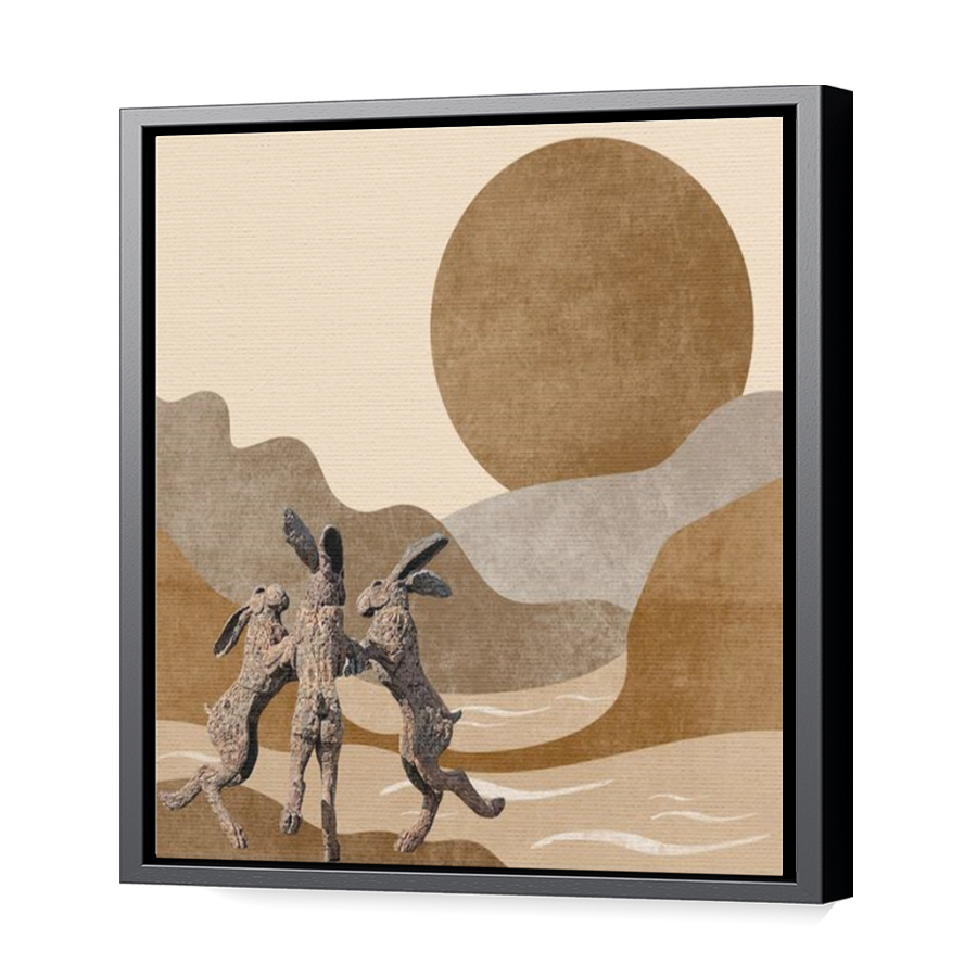 Thumbnail for Canvas - Black Floating Frame