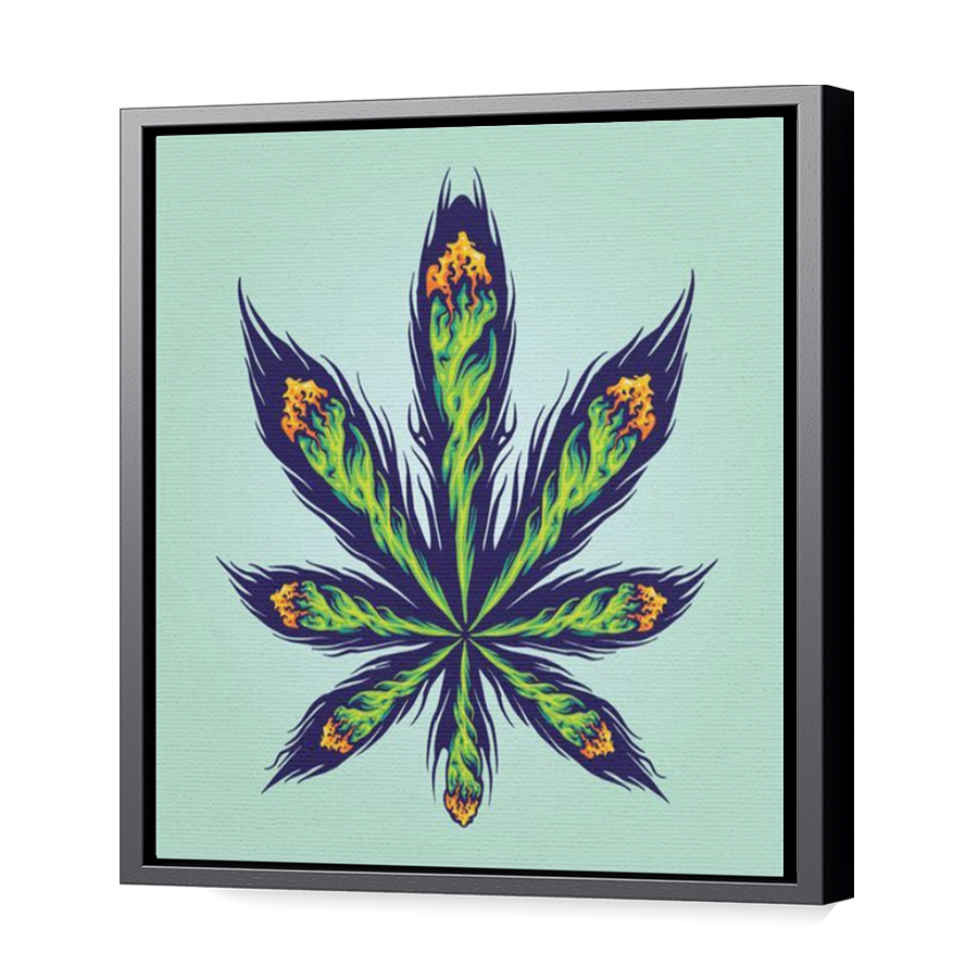 Thumbnail for Canvas - Black Floating Frame