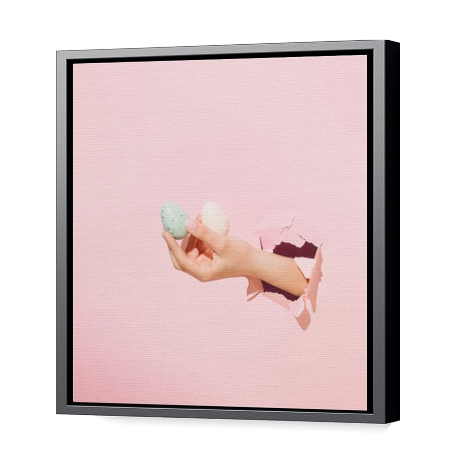 Thumbnail for Canvas - Black Floating Frame